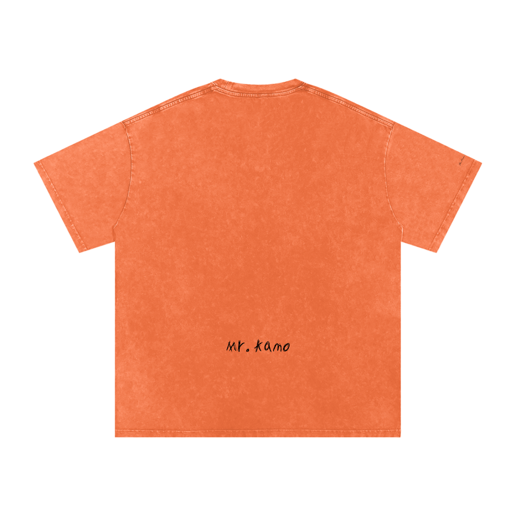 Snow Washed Sunset Mr. Kamo T Shirt