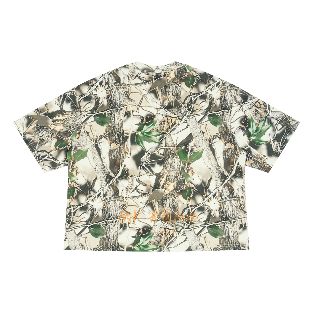 Unisex Tree Camo Boxy T-Shirt Mr. Kamo
