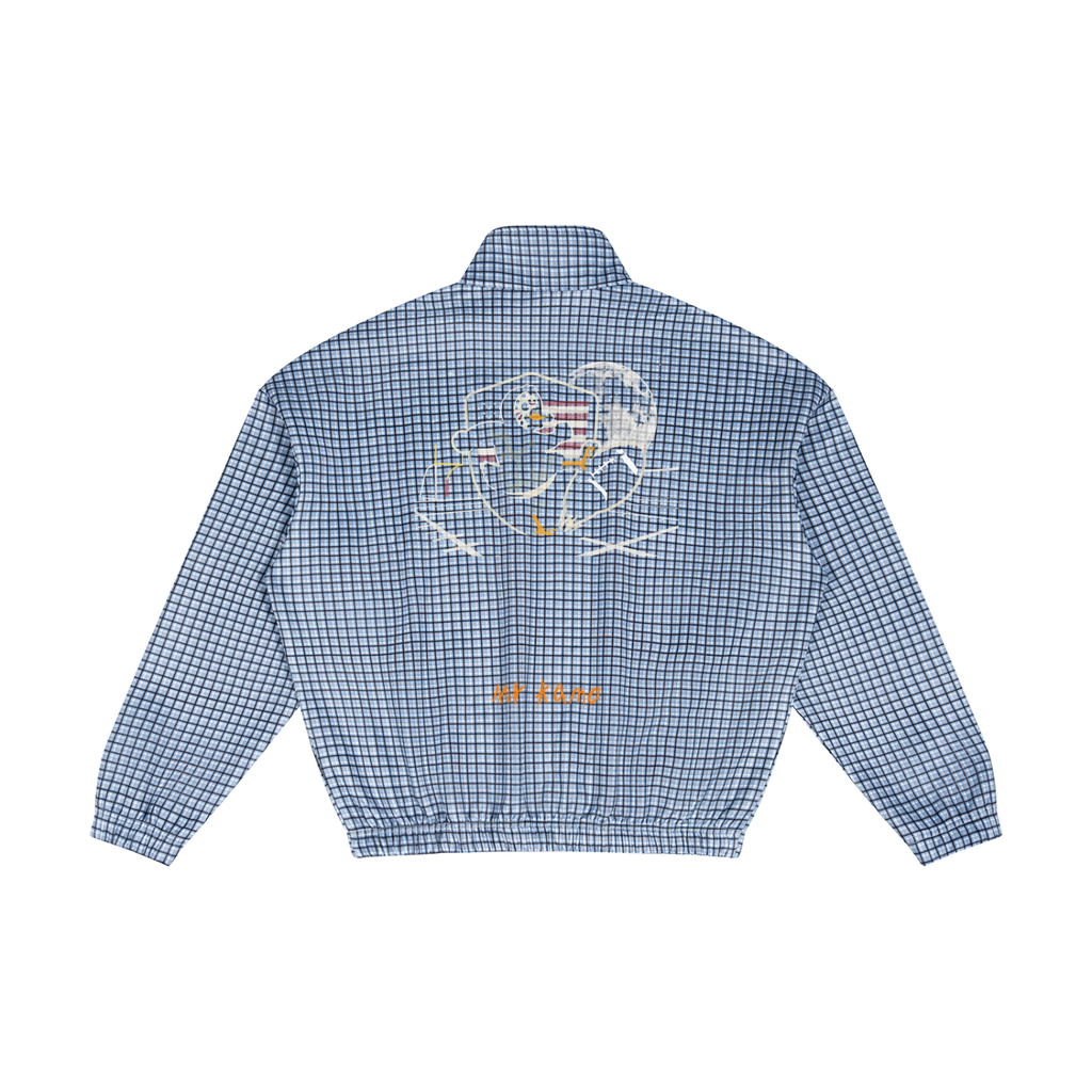 Unisex Plaid Quarter-Zip Sweatshirt Mr. KAMO Edition