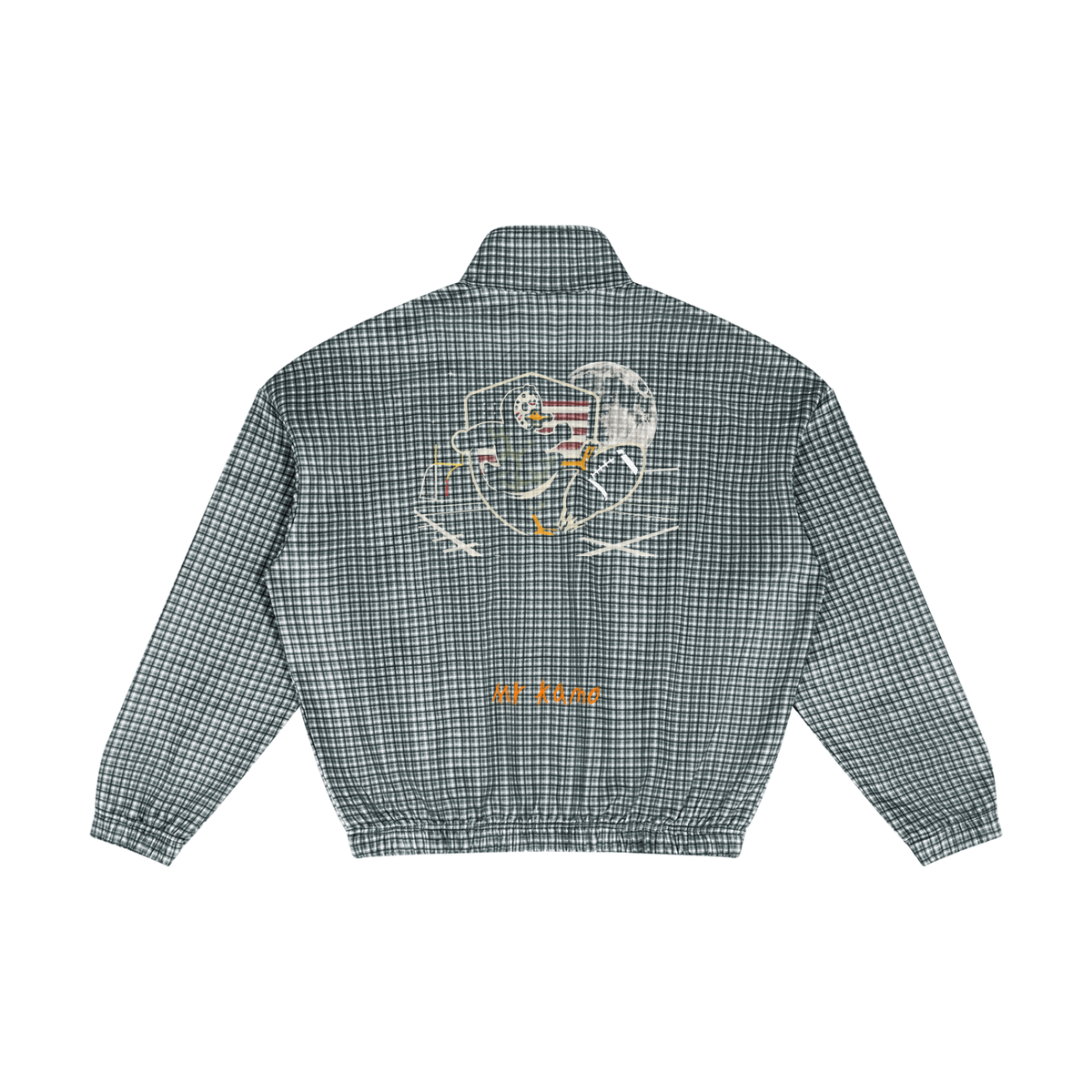 Unisex Plaid Quarter-Zip Sweatshirt Mr. KAMO Edition